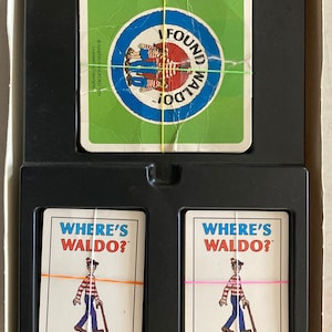 Vintage 1991 WHERES WALDO card game by International Games Inc image 2