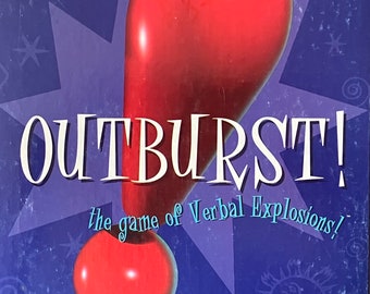 Outburst Jr! Verbal Explosions Game For Kids - Family Party Game With 400 Topics