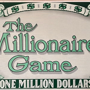 Vintage 1984 The MILLIONAIRE GAME (Montrose Colorado) by Henco Inc