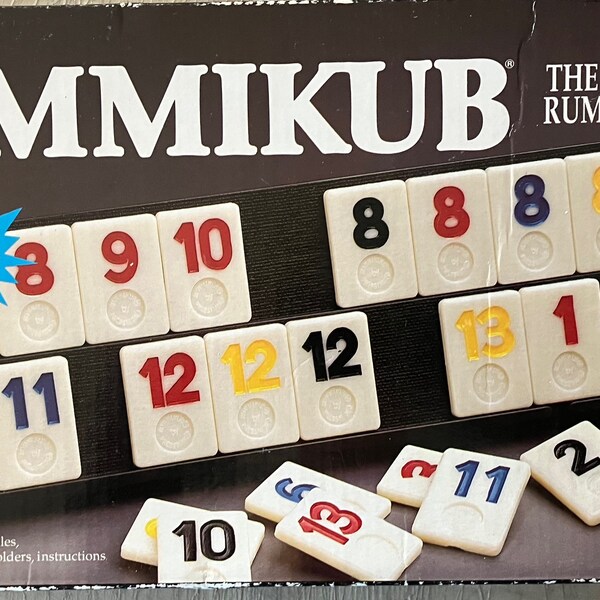 Vintage Rummikub Etsy