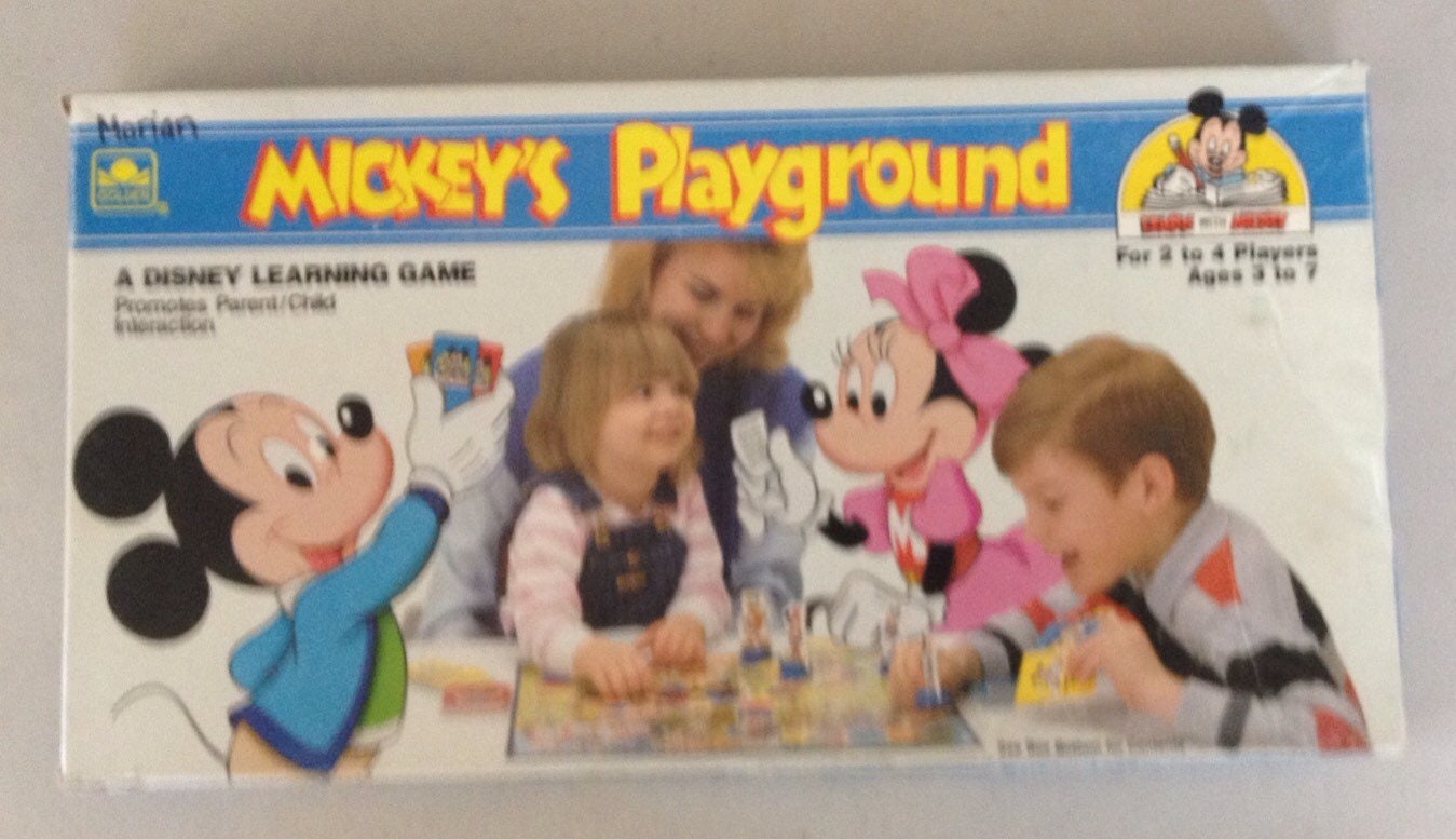 ヴィンテージディズニーMickey Mouse Library of Games s-l400.jpg