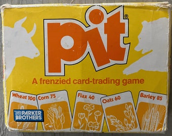 Vintage 1988 PIT CARD GAME by Parker Brothers