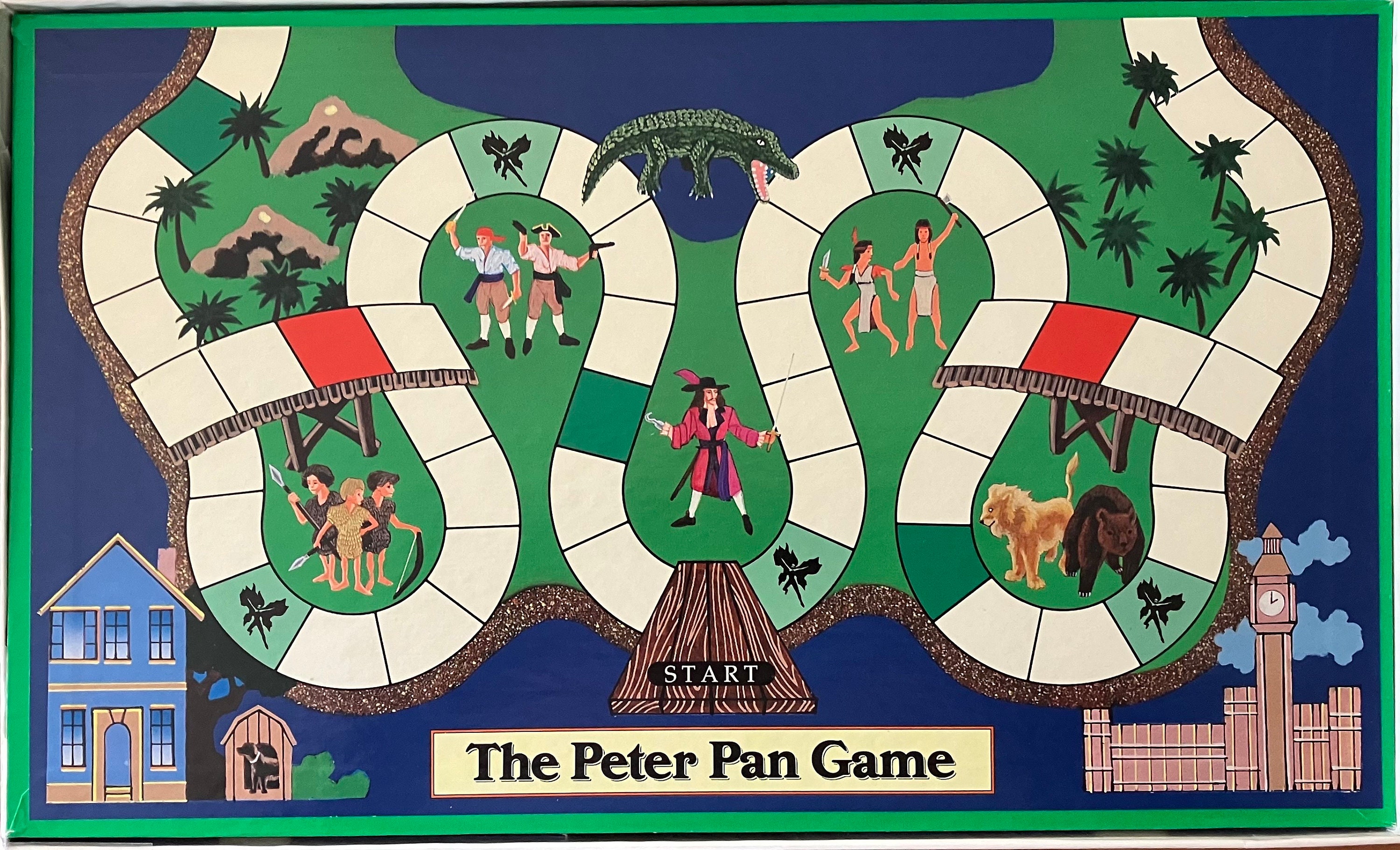 ヴィンテージピーターパンゲーム Vintage 1990 the PETER PAN Game by University Games - Etsy