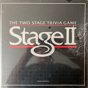 Vintage 1985 NOS new old stock STAGE II game by Milton Bradley