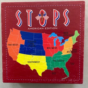 Vintage 1998 STOPS GAME by Stops of Canada