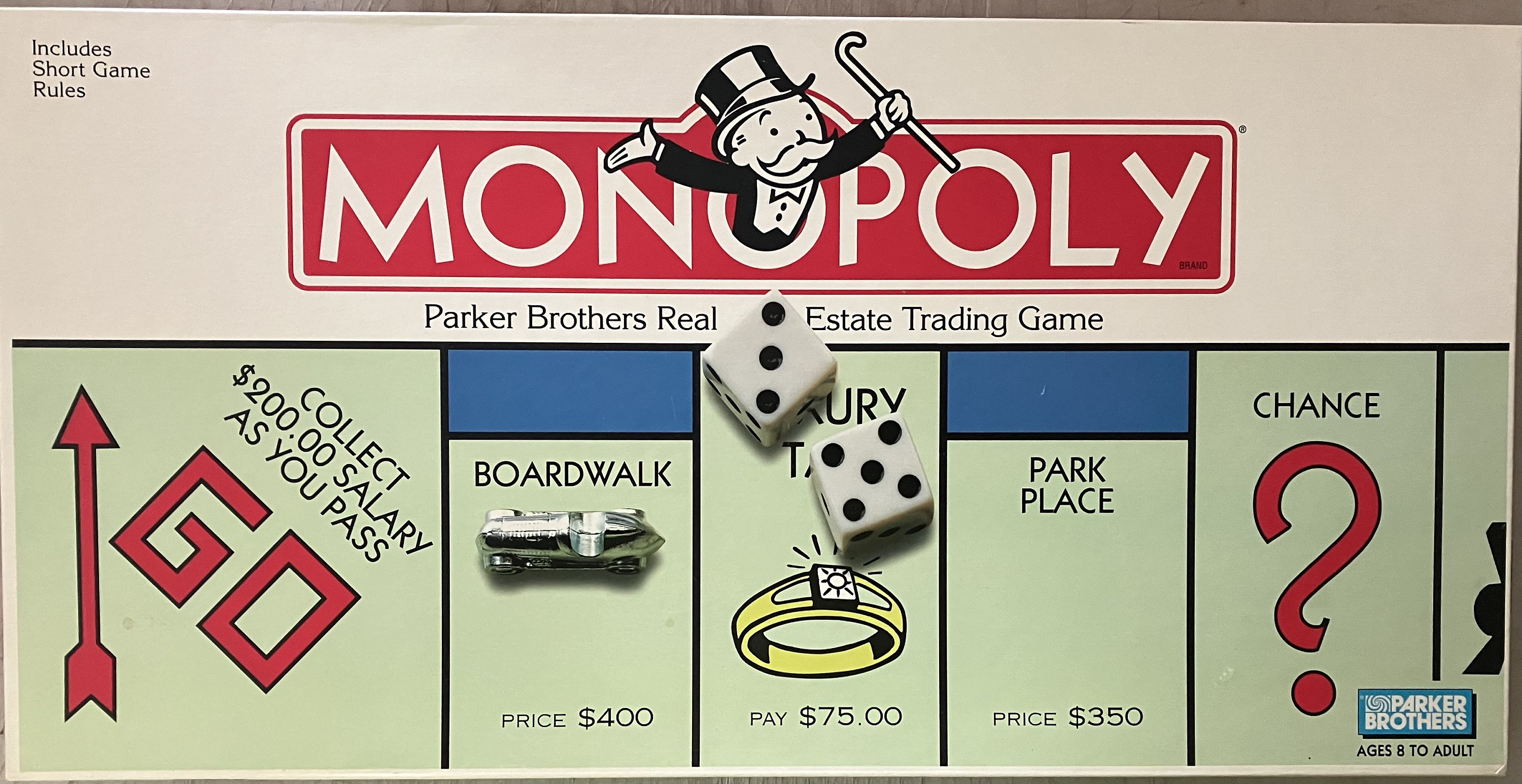 Vintage 1996 MONOPOLY GAME by Parker Brothers - Etsy