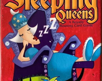 Vintage 2005 SLEEPING QUEENS card game by Gamewright