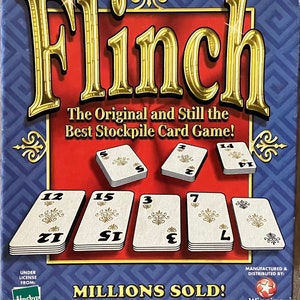 Vintage 1998 FLINCH card game by Winning Moves