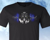 Wolf Native Spirt Shirt, Short Sleeve