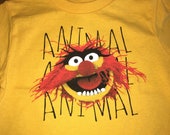 Muppets Animal Fan Shirt, Toddler Sizes