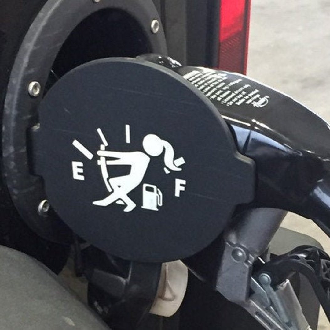FREE SHIPPING Fuel Girl Guage Decal, Fight the Tank, Feed the Pump ...