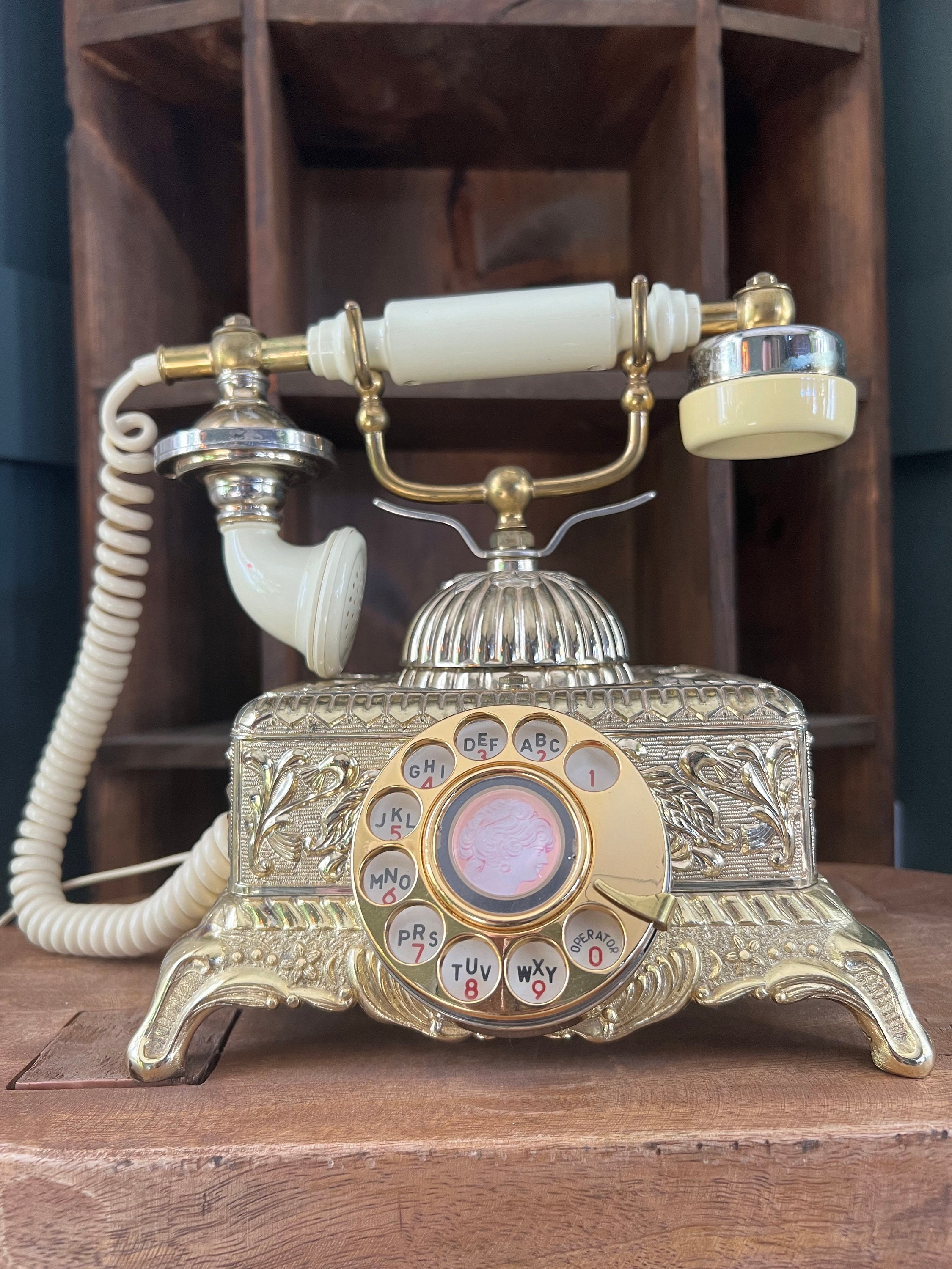 French Antique Phone 
