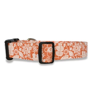 Collare per cani floreale autunnale Cottagecore, carino collare per cani Boho Autumn Leaves Girl