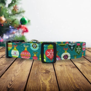 Hundehalsband Weihnachten - Weihnachtsschmuck Haustierhalsband - Geschenk für Hund