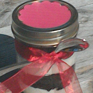 JAR CAKE/ 1 jar cake/ in a jar/homemade//baked goods/wedding favour/Christmas gift/23sweets/party favour/food gifts/cake/jar/birthday/favors Bild 3