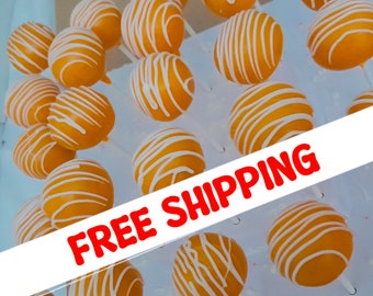 Cakepops, 100 Custom Wedding Cake Pops: 100 Gourmet Favors, Elegant Design