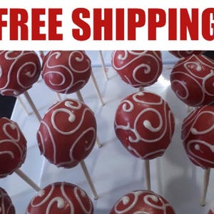 Homemade Cake Pops: Custom Designs, Wedding & Party Favors