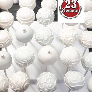 Cakepops 100 custom cake pops bulk order.   cake pops, commercial baked goods/homemade/sweets/pops/cakeballs/food service, restaurant food
