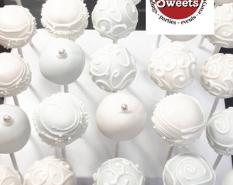 Cakepops 100 custom cake pops bulk order.   cake pops, commercial baked goods/homemade/sweets/pops/cakeballs/food service, restaurant food