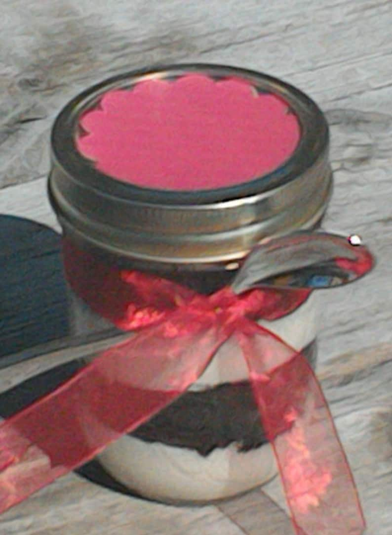 JAR CAKE/ 1 jar cake/ in a jar/homemade//baked goods/wedding favour/Christmas gift/23sweets/party favour/food gifts/cake/jar/birthday/favors image 3