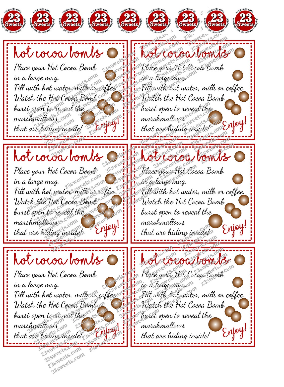 hot-cocoa-bomb-red-and-white-instruction-sheet-hot-cocoa-etsy