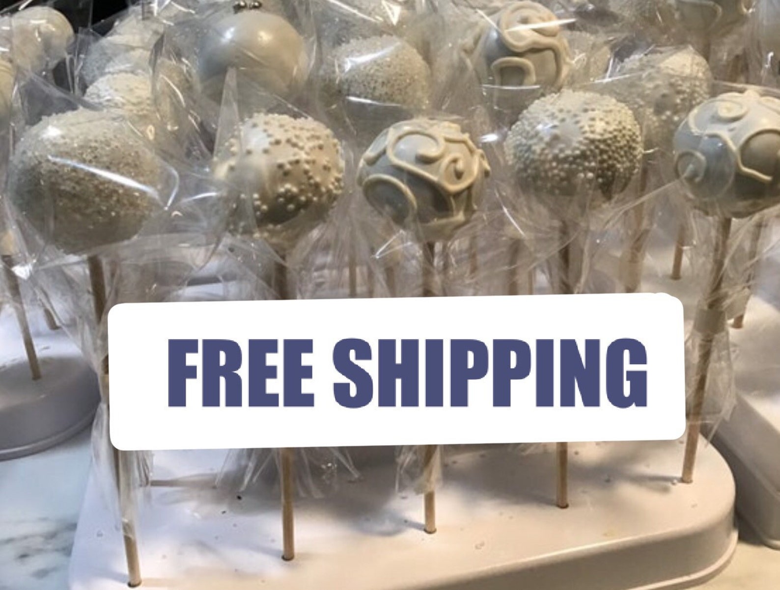 CAKEPOPS 100 Wedding Cake Pops Bulk Order Cakepops Custom Etsy