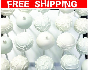Cakepops, Gourmet  1 dozen, 1000 Wedding Cakepops: Bulk Custom Favors for Parties & Events
