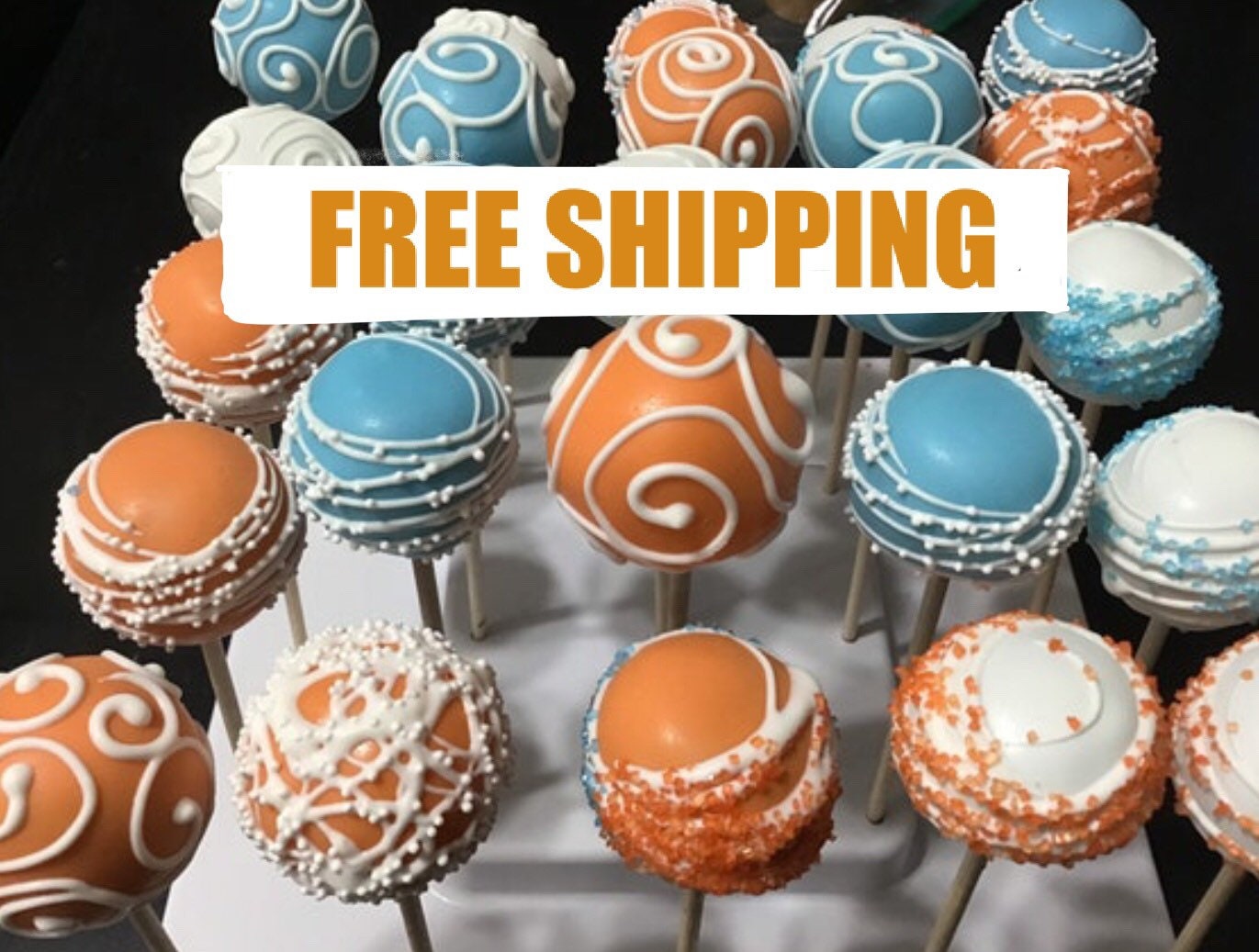 Handmade Colorful Cake Pops