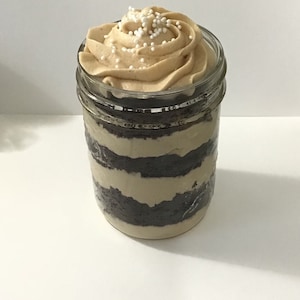 JAR CAKE/ 1 jar cake/ in a jar/homemade//baked goods/wedding favour/Christmas gift/23sweets/party favour/food gifts/cake/jar/birthday/favors Bild 7