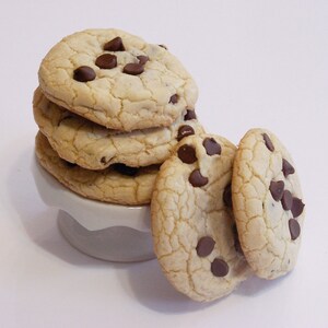 Homemade Chocolate Chip Cookies: One Dozen Fresh Baked Treats