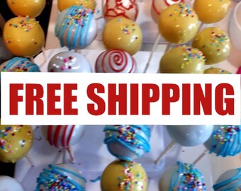 Cake pops free shipping, Various quantities available CAKEPOPS cake pops (23sweets) baked goods/various designs/pops/cakeballs/food gifts