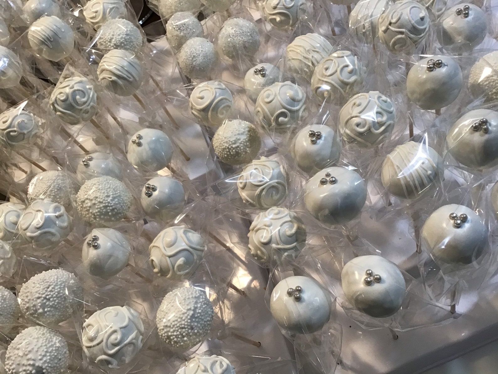 CAKEPOPS 100 Wedding Cake Pops Bulk Order Cakepops Custom Etsy