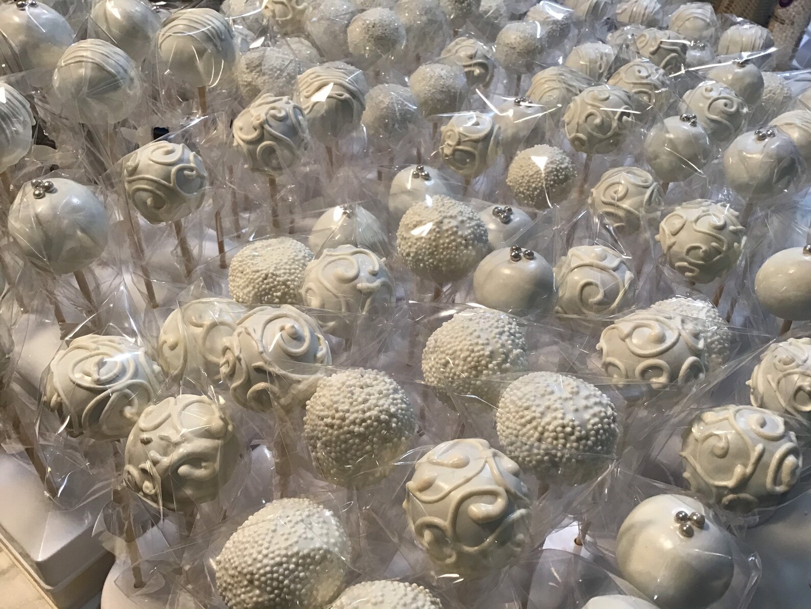 CAKEPOPS 100 Wedding Cake Pops Bulk Order Cakepops Custom Etsy