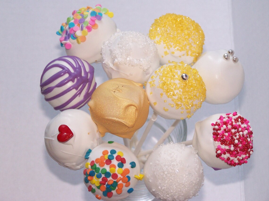 CAKE POPS Cakepops 1 Dozen 23sweets Baked Goods/homemade Etsy Canada