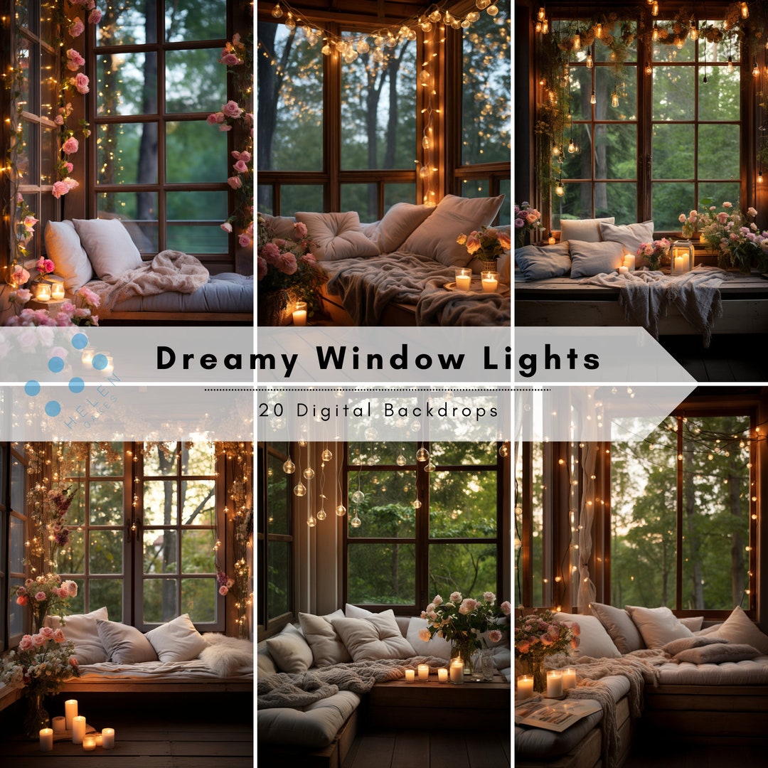 Window Backdrop, Digital Backdrops, Decorated Wall Backdrop, Photoshop ...