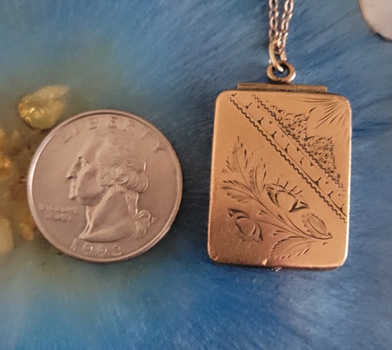 Gorgeous Victorian Locket with 1800's Tintype - image 10