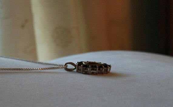 Garnet Jewelry Set, Heart Necklace, Stud Earrings… - image 6