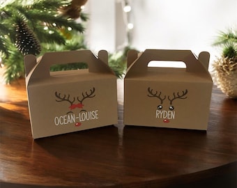 BORSE REGALO DI CARTA KRAFT + MANIGLIE NATALE FESTA - Foto 6