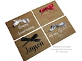 Personalised Kraft Money/Voucher Envelope with Satin Ribbon: Custom Message