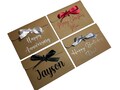Personalised Kraft Money/Voucher Envelope with Satin Ribbon: Custom Message