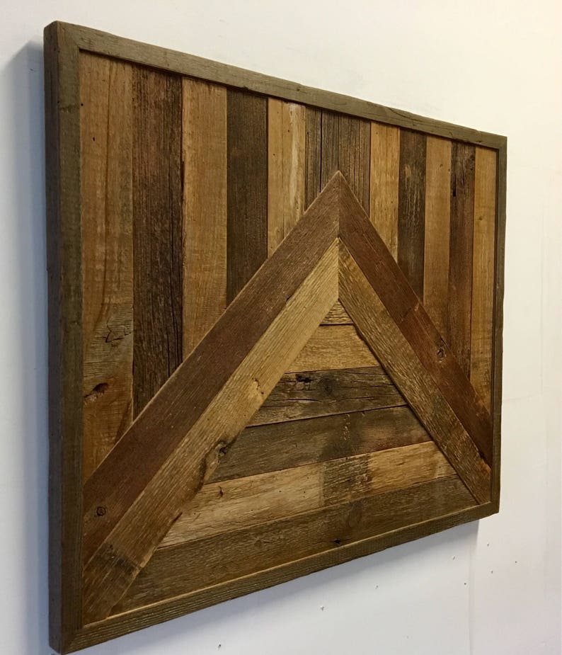 Reclaimed Barn Wood Wall Art FREE SHIPPING Etsy