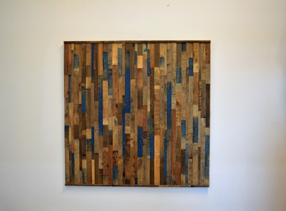 Reclaimed Barn Wood Wall Art: Handmade Rustic Decor