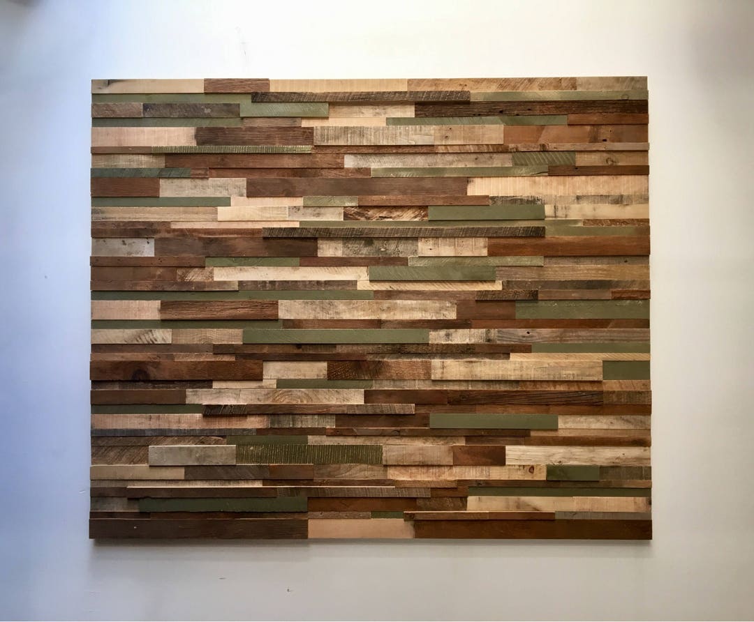 Reclaimed Barn Wood Wall Art, Handmade Rustic Decor - Etsy