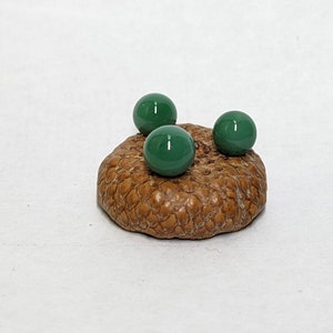 Green Jade Mini Marble Borosilicate Glass