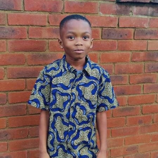 Boys African Shirt/ African Shirts For Boys, Ankara Print, Handmade,  African Print Clothes, Party Shirt, Toddler Shirt, Ribbon