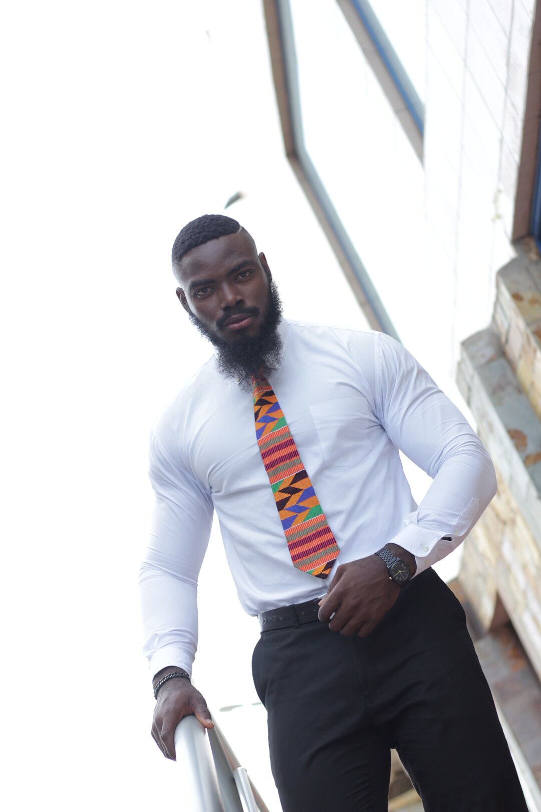 kente cloth necktie