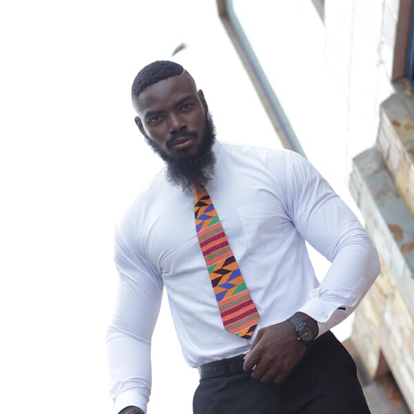 kente tie set