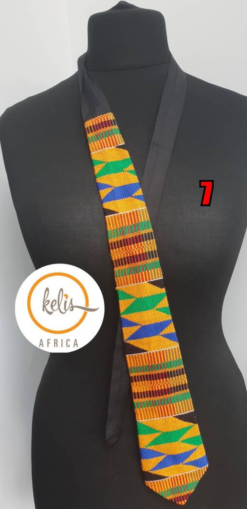 Mens Kente-Tie Unisex Kente Tie Kente Tie