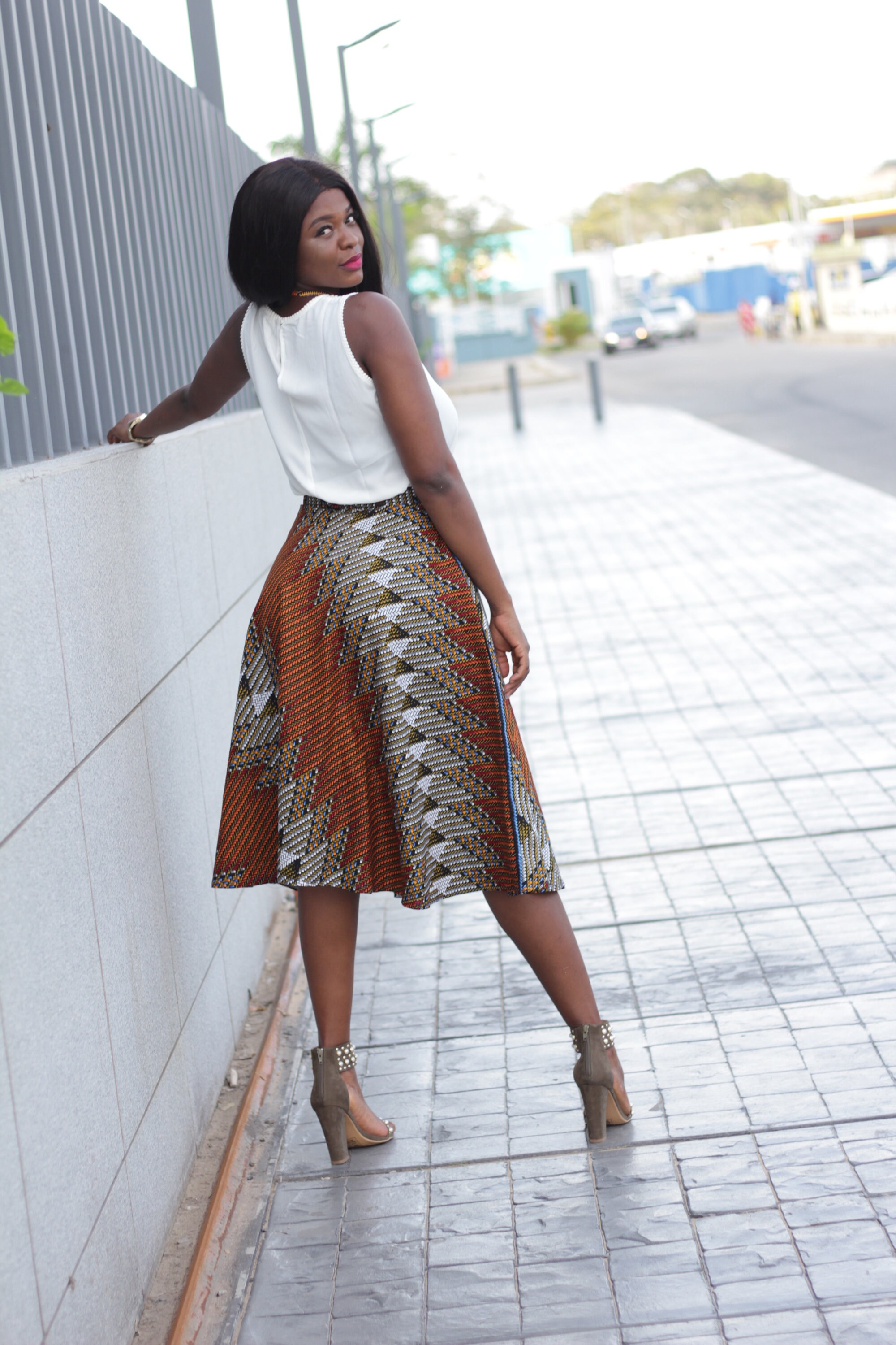 African Print Skirt/ Ankara Skirt / African Print - Etsy Australia