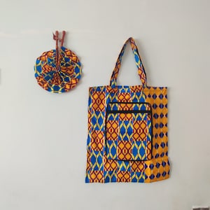 Ensemble éventail et sac